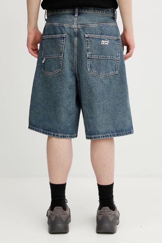 Odzież AAPE szorty jeansowe męskie AAPSPMC677XXQ niebieski
