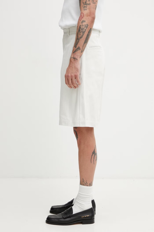 Ader Error szorty jeansowe męskie BN42FYBT0201IV beżowy SS26