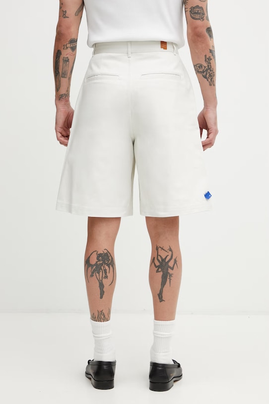 Odzież Ader Error szorty jeansowe męskie BN42FYBT0201IV beżowy