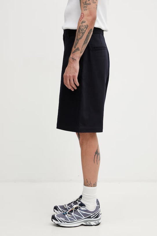 Ader Error szorty jeansowe męskie BN42FYBT0201NV granatowy SS26