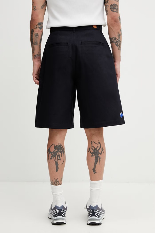 Odzież Ader Error szorty jeansowe męskie BN42FYBT0201NV granatowy