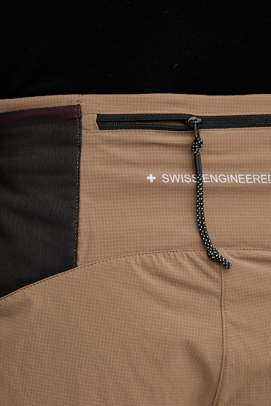 X-bionic szorty sportowe męskie COREFUSION RUN brązowy CF.R5BBS26M