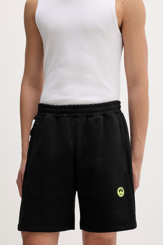 Bavlnené šortky Barrow bavlna čierna S6BWUABE004