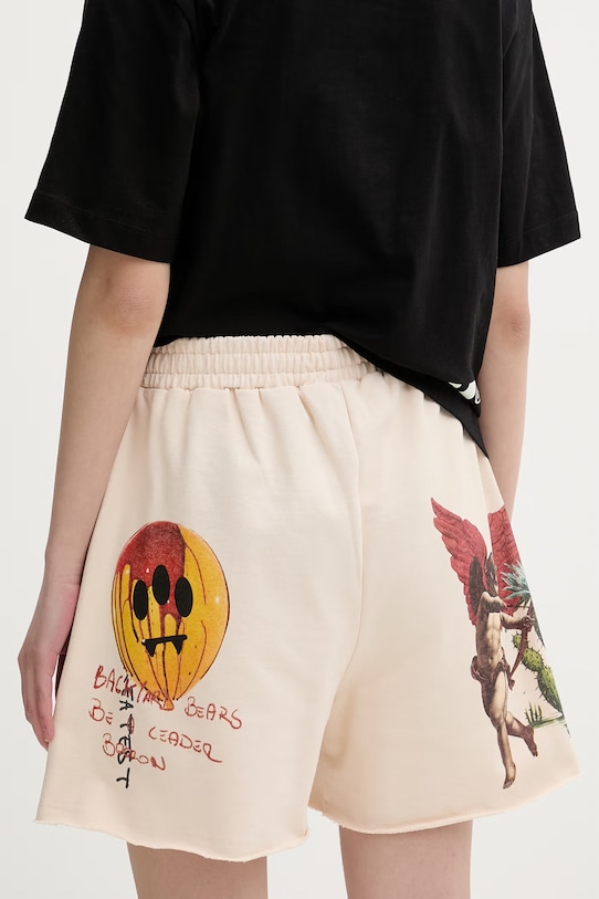 Îmbrăcăminte Barrow pantaloni scurți din bumbac S6BWUABE034 bej