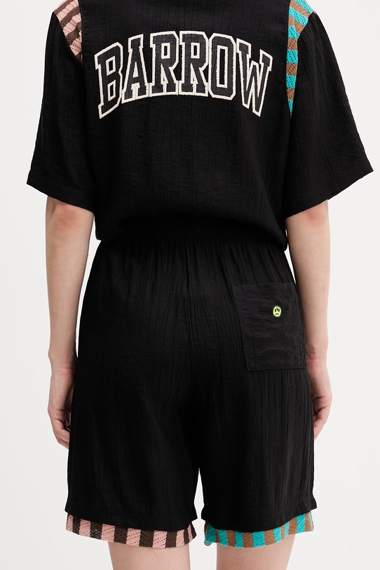 Barrow rövidnadrág S6BWUABE048 fekete