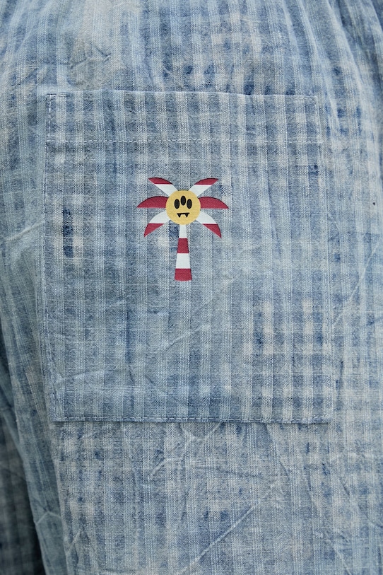 Bavlnené šortky Barrow modrá S6BWUABE056