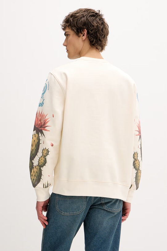 Odzież Barrow bluza bawełniana S6BWUASW067 beżowy