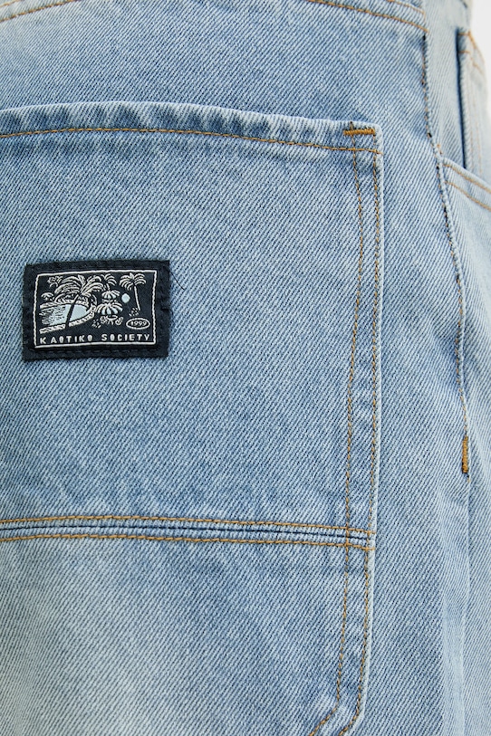 Kaotiko bermudy jeansowe niebieski AS024.01.K002