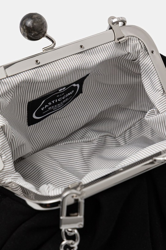 Weekend Max Mara torebka zamszowa AVALOIS 2615511014600 czarny