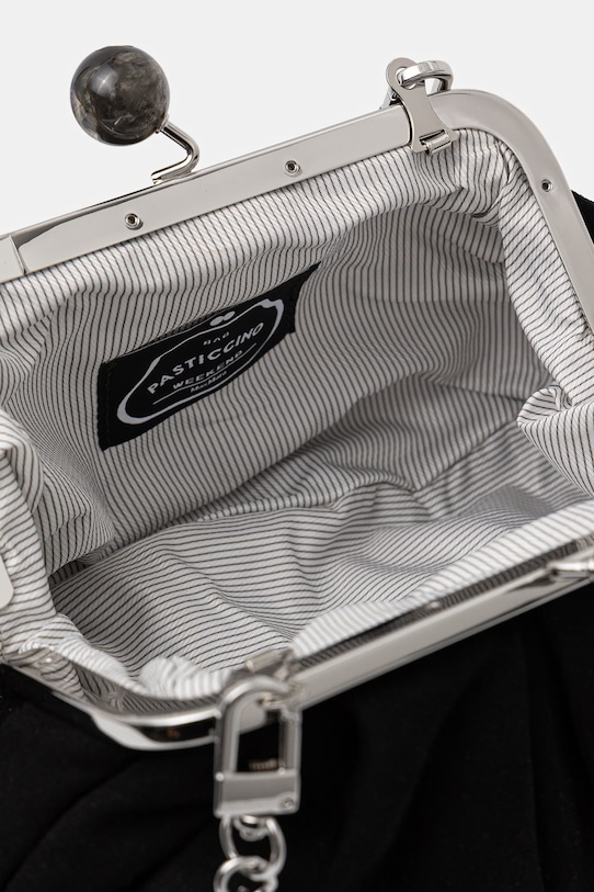 Weekend Max Mara torebka zamszowa AVALOIS 2615511014600 czarny