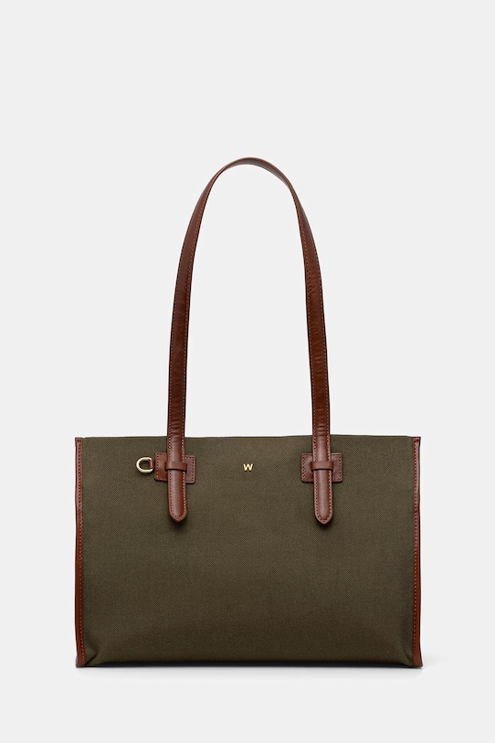 Weekend Max Mara torebka ACANDORE skóra licowa zielony 2615511064600