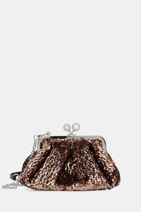 Weekend Max Mara torebka ATARGA nie mieści A4 różowy 2615511094600