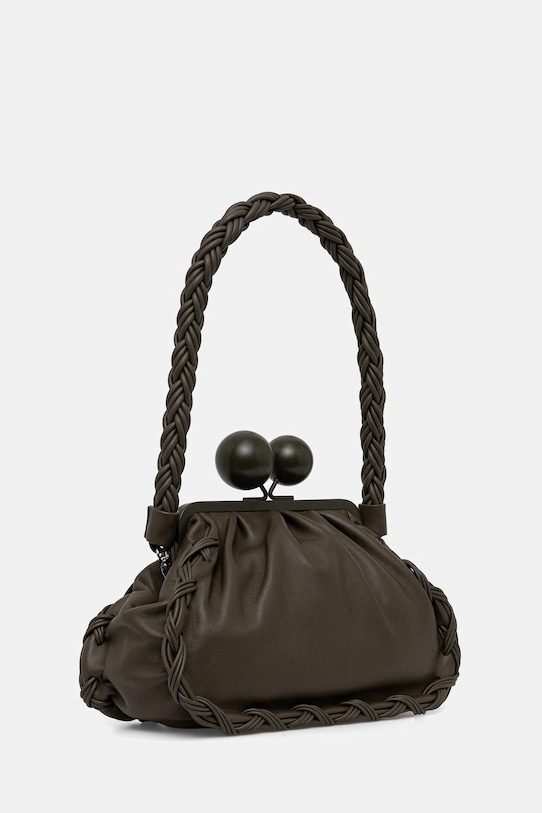 Weekend Max Mara torebka skórzana ALECITO 2615511144600 zielony SS26