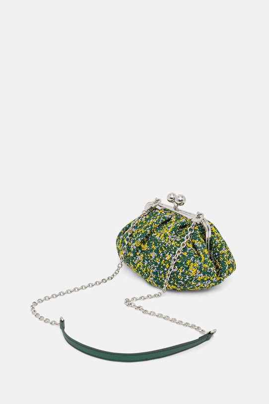 Akcesoria Weekend Max Mara torebka z dodatkiem wełny ACCENNI 2615511154600 zielony