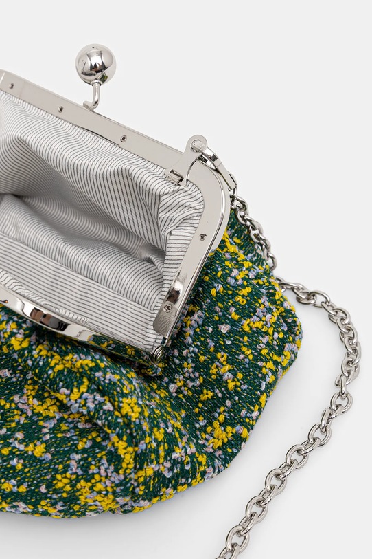 Weekend Max Mara torebka z dodatkiem wełny ACCENNI 2615511154600 zielony