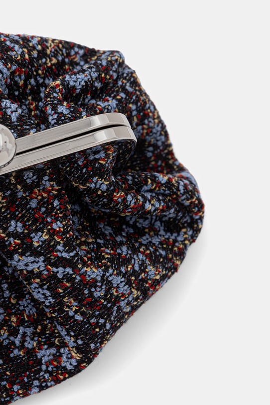 Weekend Max Mara torebka z dodatkiem wełny ACCENNI niebieski 2615511154600