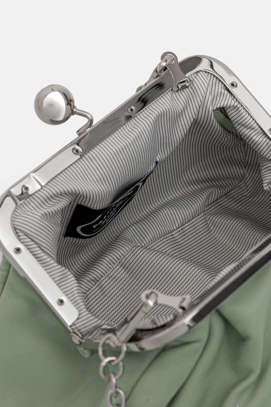 Weekend Max Mara torebka skórzana PRATI 2615511164600 zielony