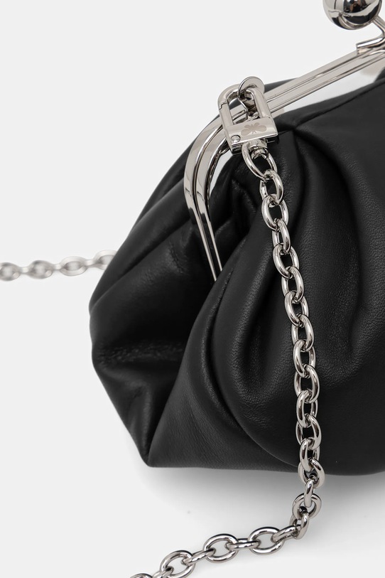 Weekend Max Mara torebka skórzana PRATI granatowy 2615511164600