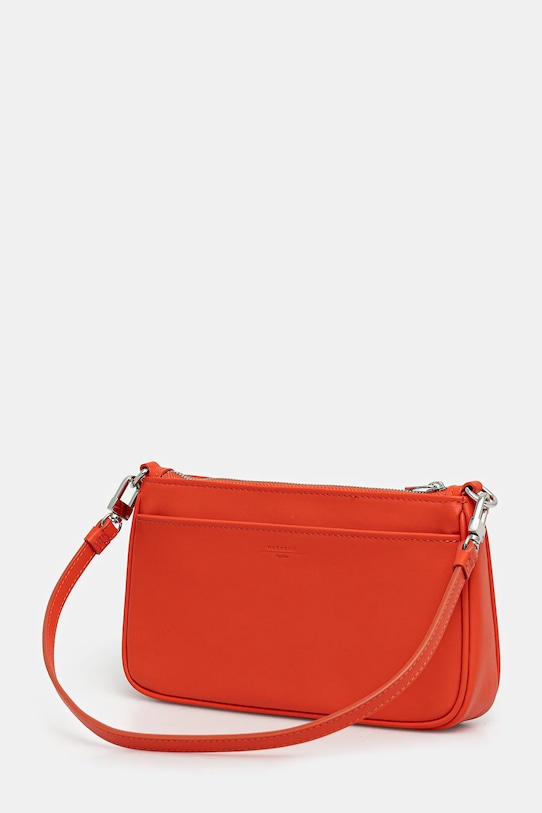 Akcesoria Weekend Max Mara torebka skórzana AENTRATA 2615711014600 pomarańczowy