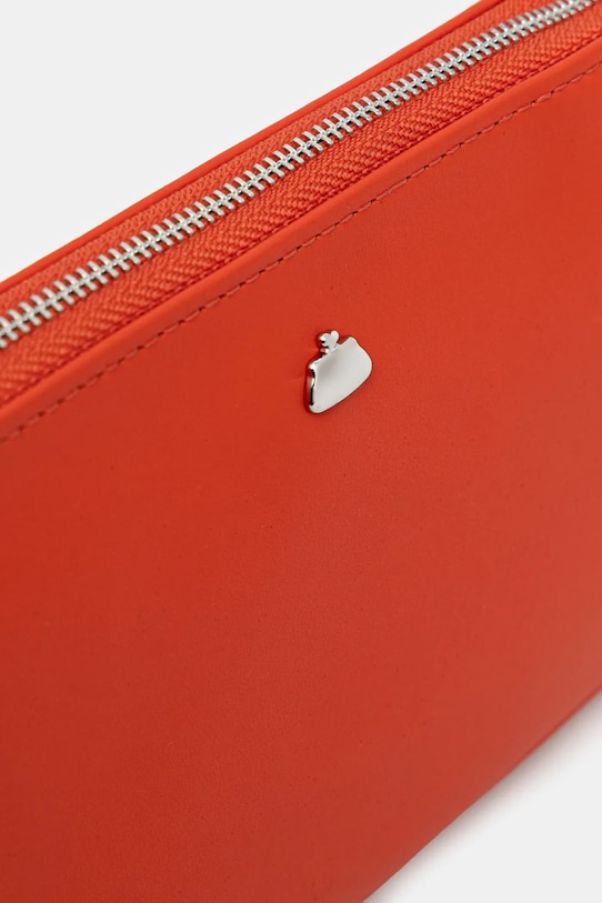 Weekend Max Mara torebka skórzana AENTRATA pomarańczowy 2615711014600