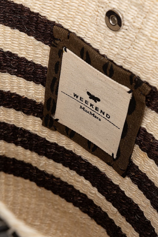 Weekend Max Mara пляжная сумка для женщин плетеная AGENNAIO 2615511015600 коричневый