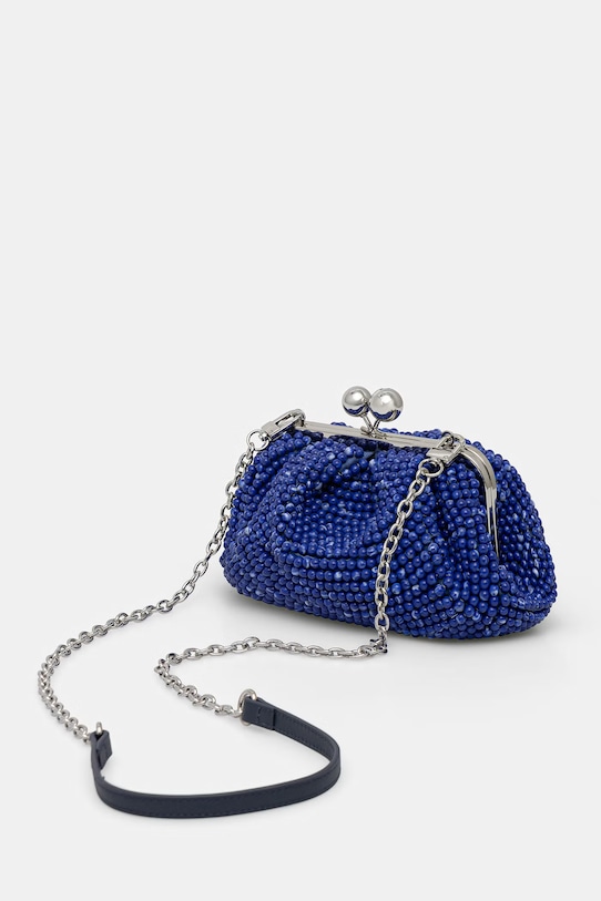 Doplnky Weekend Max Mara crossbody kabelka dámska AESCHIMO 2615511085600 modrá