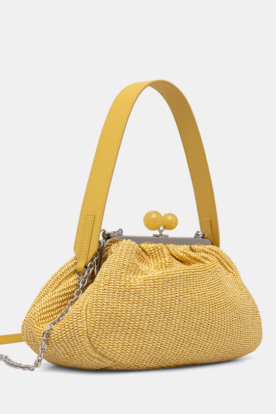 Weekend Max Mara torebka damska AFORTUNA 2615511105600 żółty SS26