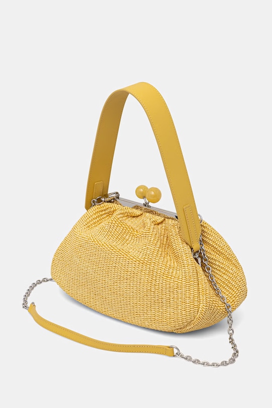 Doplnky Weekend Max Mara kabelka dámska AFORTUNA 2615511105600 žltá