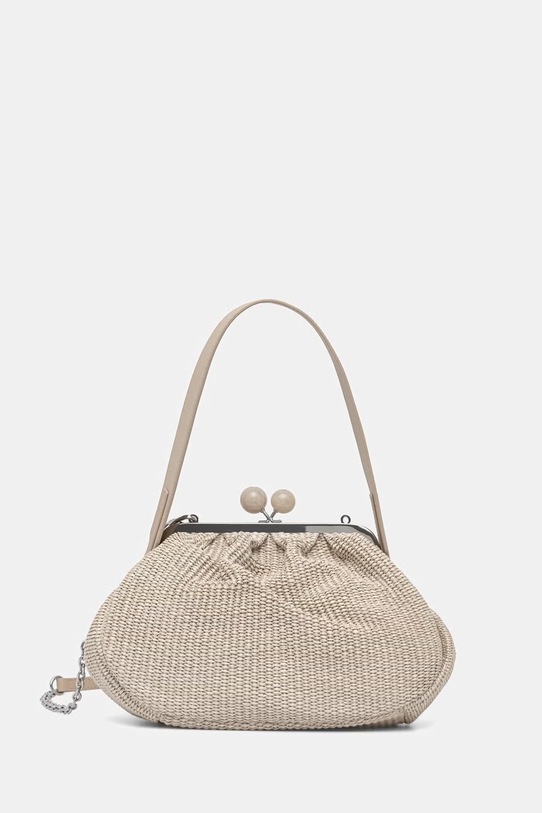 Weekend Max Mara torebka damska AFORTUNA beżowy 2615511105600