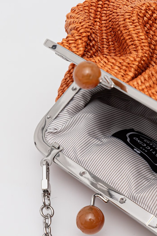 Akcesoria Weekend Max Mara torebka crossbody damska APALMAS 2615511115600 pomarańczowy