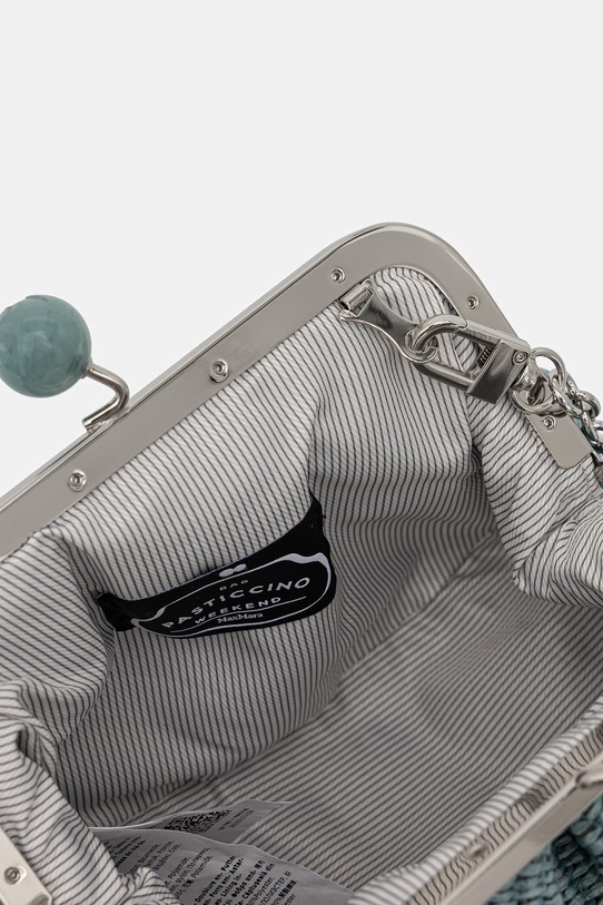 Weekend Max Mara torebka crossbody damska APALMAS 2615511115600 turkusowy