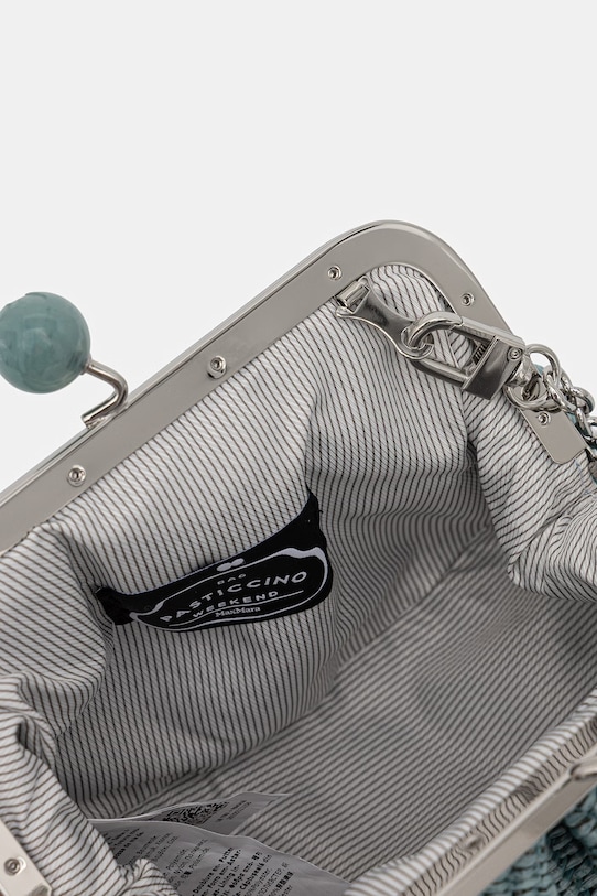 Weekend Max Mara torebka crossbody damska APALMAS 2615511115600 turkusowy