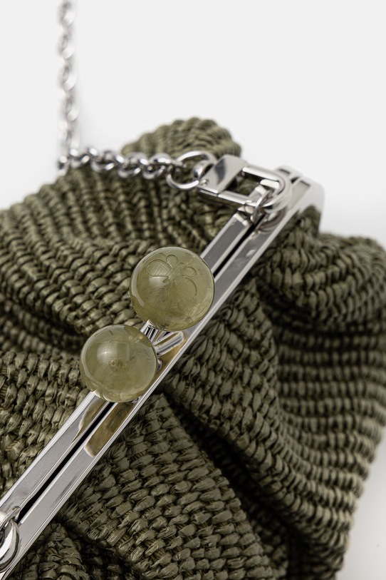 Weekend Max Mara чанта crossbody дамски APALMAS зелен 2615511115600