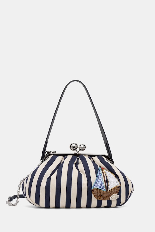 Weekend Max Mara crossbody kabelka dámska AGERUSIA tmavomodrá 2615511135600