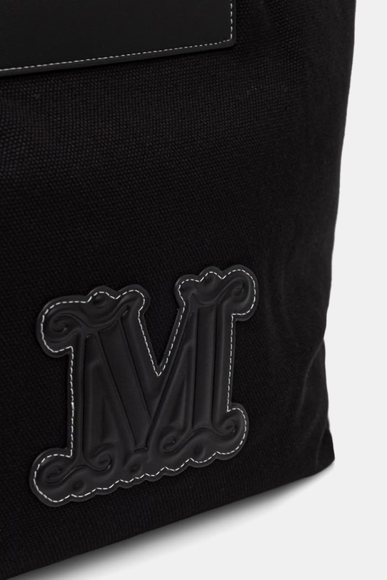 Max Mara Beachwear пляжная сумка для женщин хлопок экрю чёрный 2616511039600