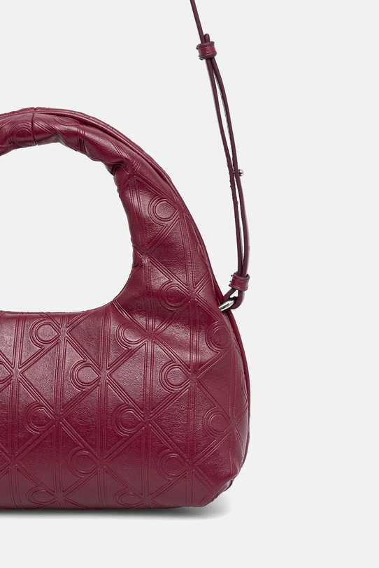 Akcesoria Calvin Klein torebka LV04F3200G bordowy