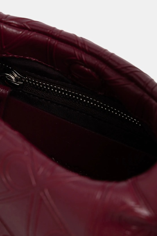 Calvin Klein torebka LV04F3200G bordowy