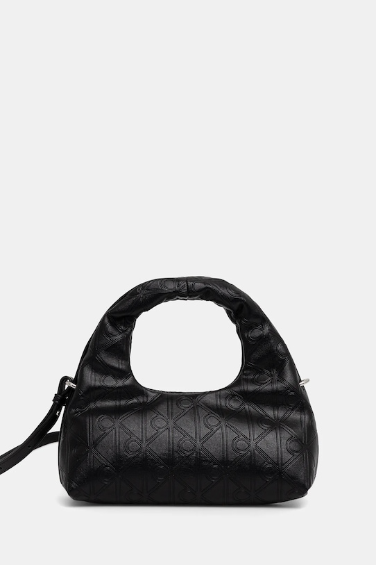 Calvin Klein torebka nie mieści A4 czarny LV04F3200G