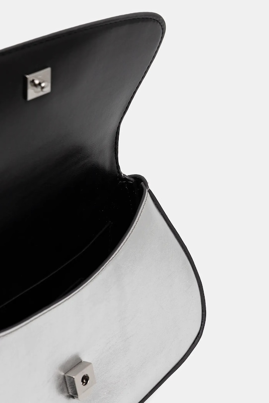 Τσάντα Calvin Klein LV04F3306G ασημί