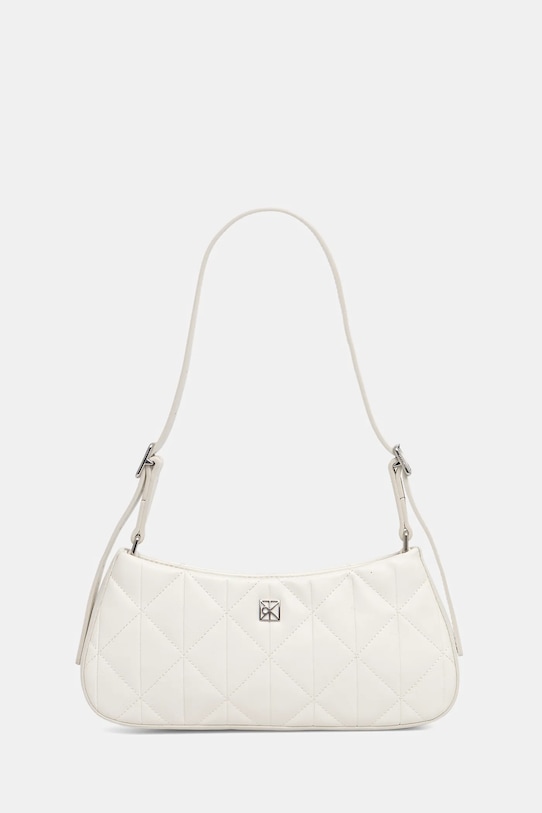 Calvin Klein torebka nie mieści A4 beżowy LV04F3327G