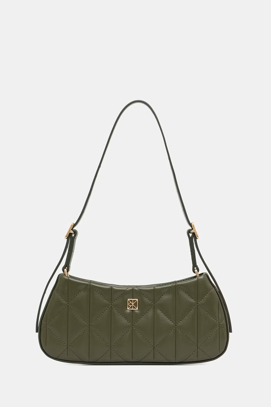 Calvin Klein torebka nie mieści A4 zielony LV04F3327G