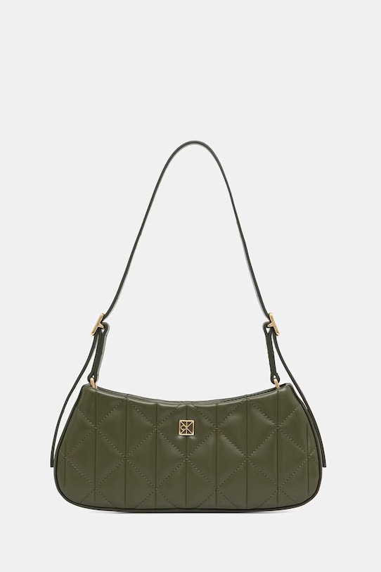 Calvin Klein torebka nie mieści A4 zielony LV04F3327G