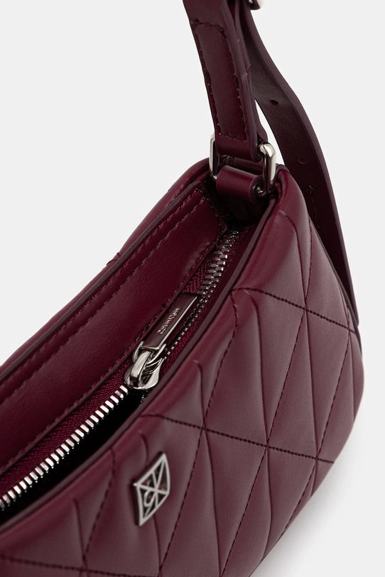 Calvin Klein torebka LV04F3327G bordowy