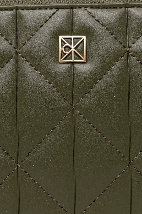 Calvin Klein crossbody kabelka dámska z imitácie kože LV04F3328G zelená