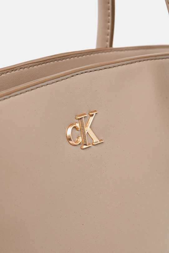 Akcesoria Calvin Klein torebka LV04F3344G beżowy