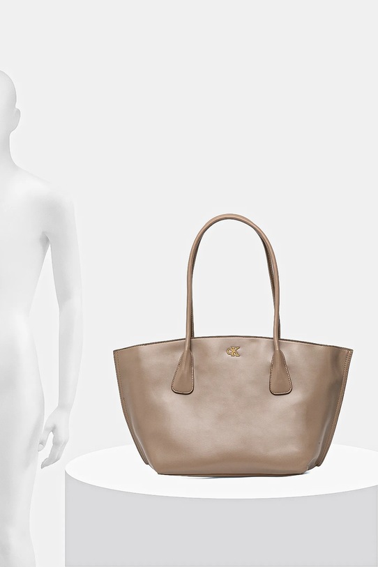 Calvin Klein torebka LV04F3344G beżowy