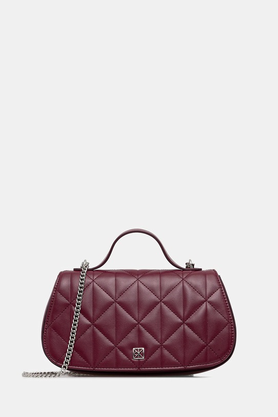 Calvin Klein torebka nie mieści A4 bordowy LV04F3410G