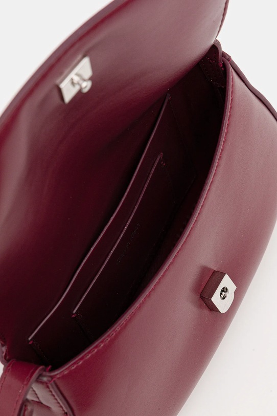 Calvin Klein torebka LV04F3421G bordowy