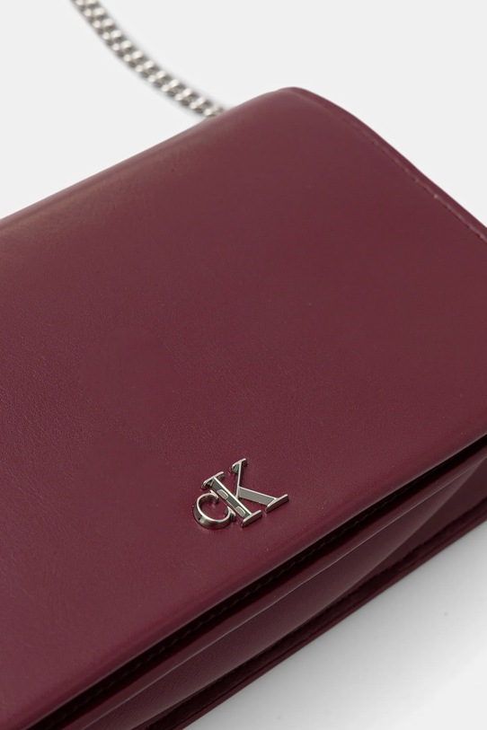 Calvin Klein torebka bordowy LV04F3319G