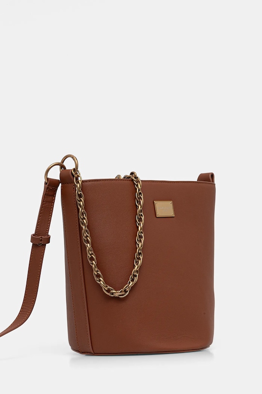 Marciano by Guess torebka skórzana 6RGZ15.7414A brązowy SS26